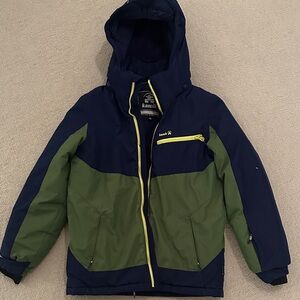 Kamik Kids' Green and Blue Jacket Youth 12
